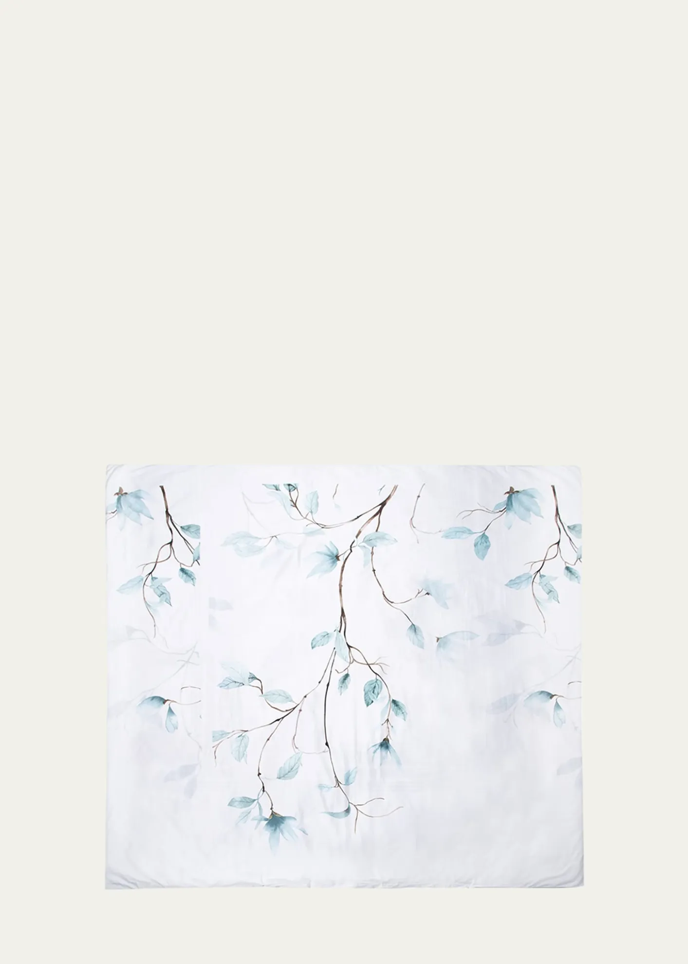 The LinoJapan 500-Thread Count Queen Duvet Cover