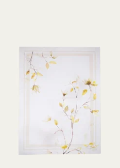 The LinoJapan Yellow Tablecloth, 71" x 125"