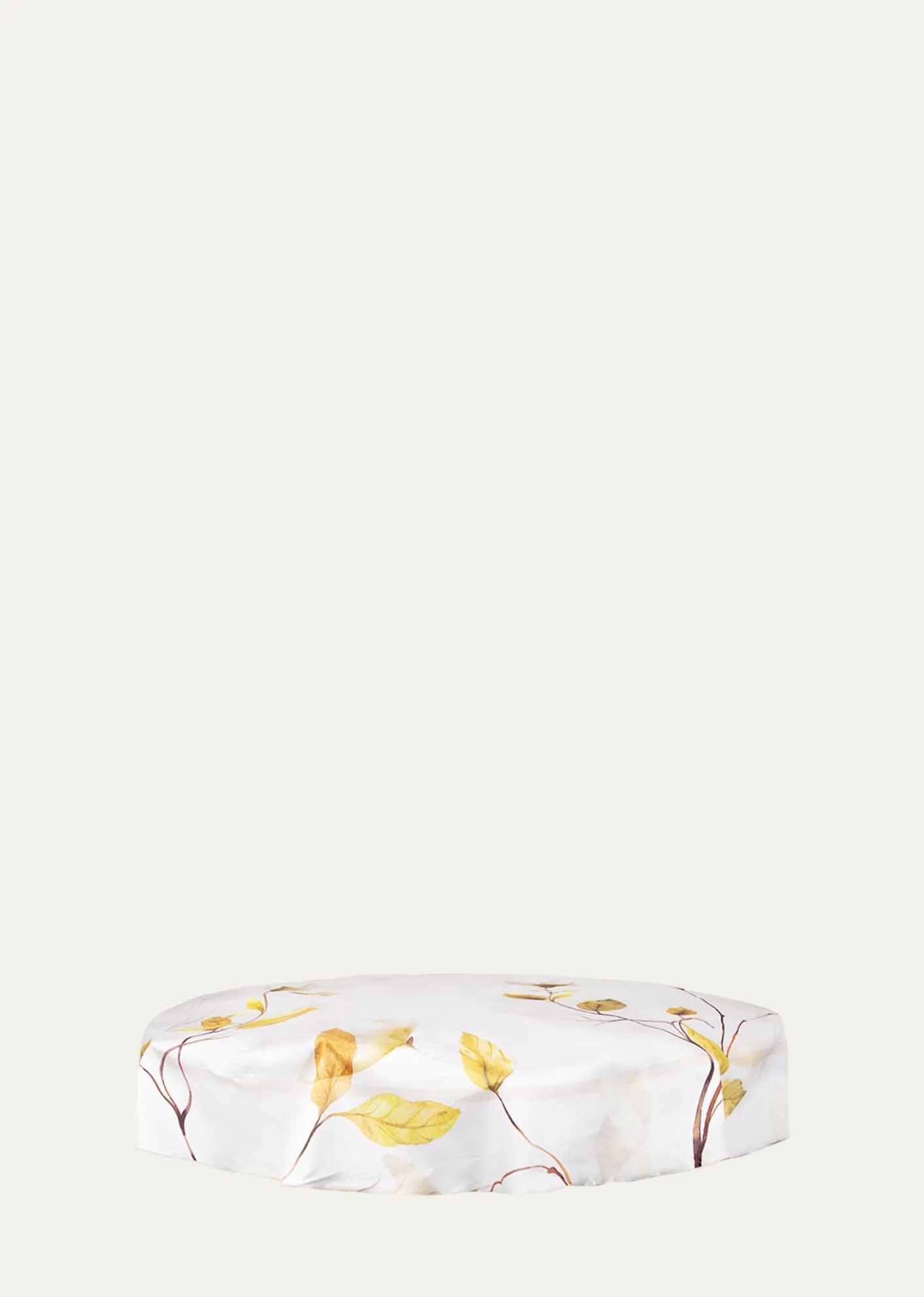 The LinoJapan Yellow Tablecloth, 71" Round