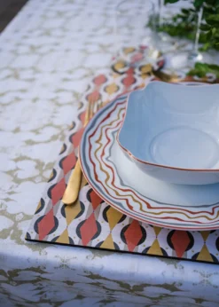 The LinoLio Dinner Plates, Set of 4