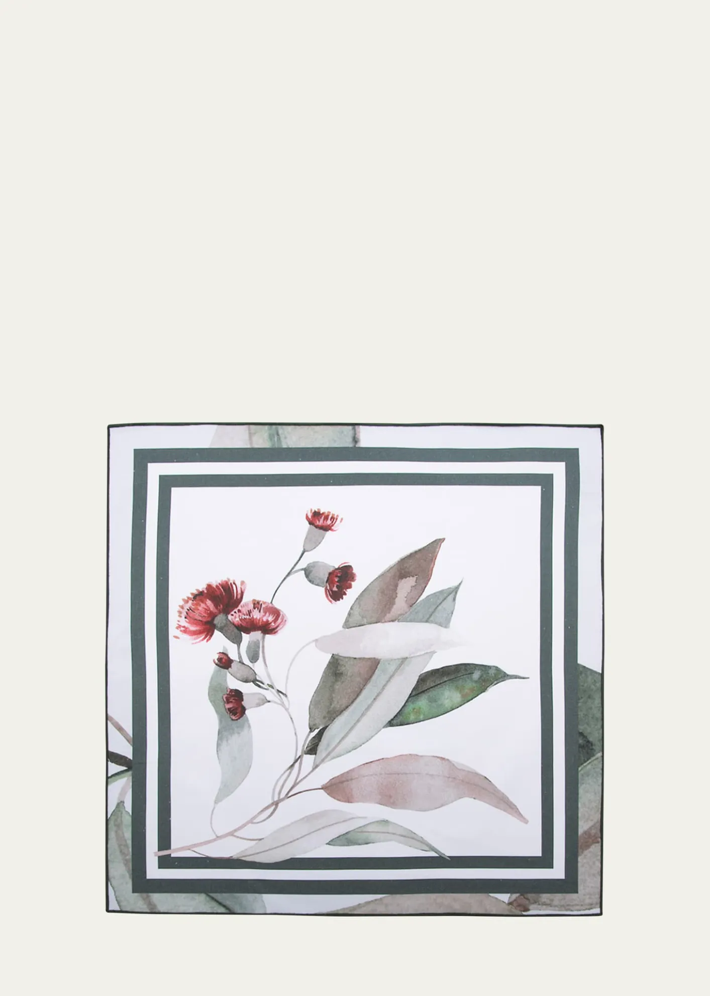 The LinoPrincess Eucalyptus 20" Napkins, Set of 2
