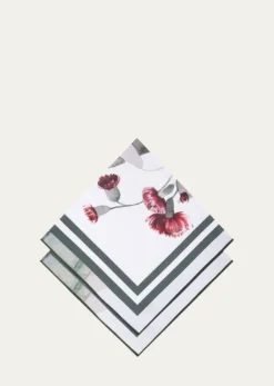 The LinoPrincess Eucalyptus 20" Napkins, Set of 2