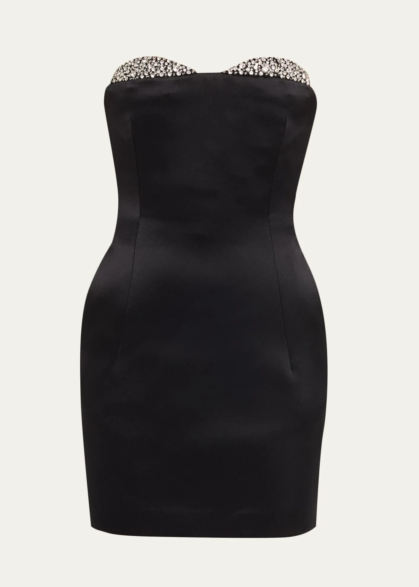 The New Arrivals by Ilkyaz OzelNoelie Strapless Crystal Sweetheart Mini Dress