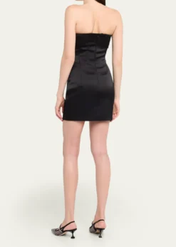 The New Arrivals by Ilkyaz OzelNoelie Strapless Crystal Sweetheart Mini Dress