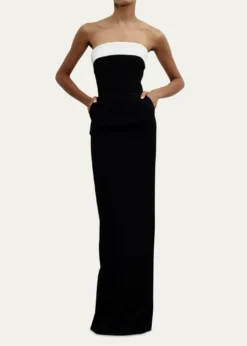 The New Arrivals by Ilkyaz OzelRhea Strapless Gown