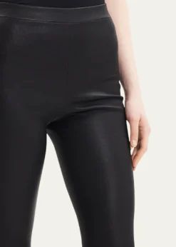 TheoryAdbelle High-Waist Leather Leggings