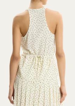 TheoryBelted Halter Tank Top