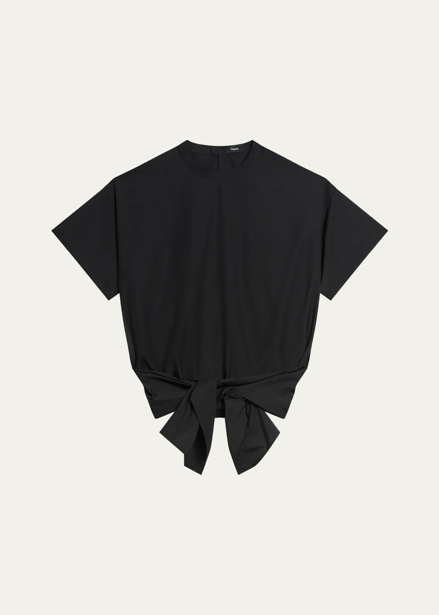 TheoryBoxy Tie-Front Top