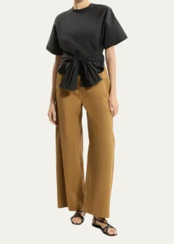 TheoryBoxy Tie-Front Top