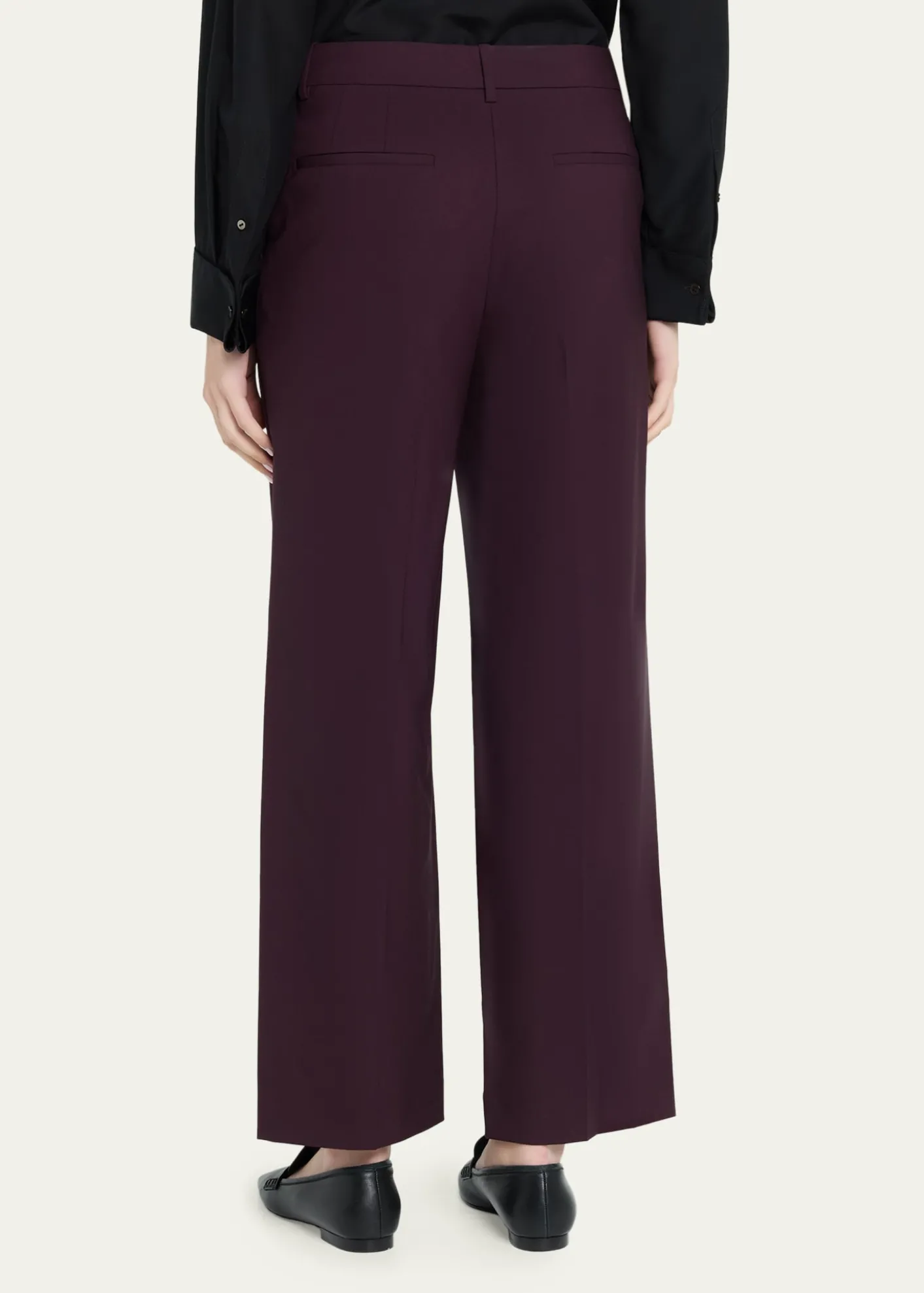 TheoryClassic Straight-Leg Pants