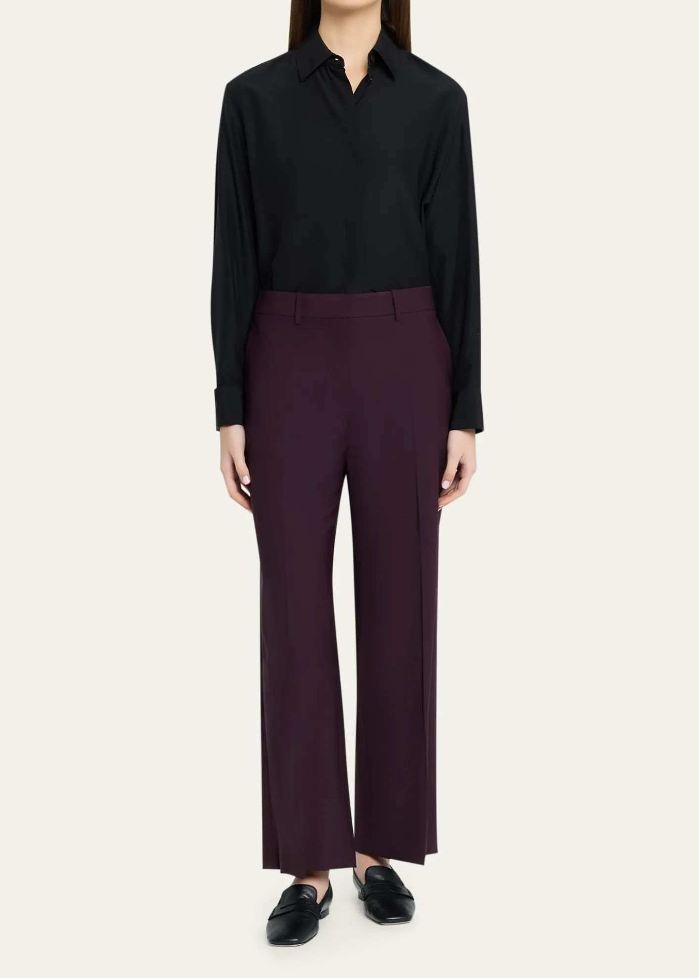 TheoryClassic Straight-Leg Pants