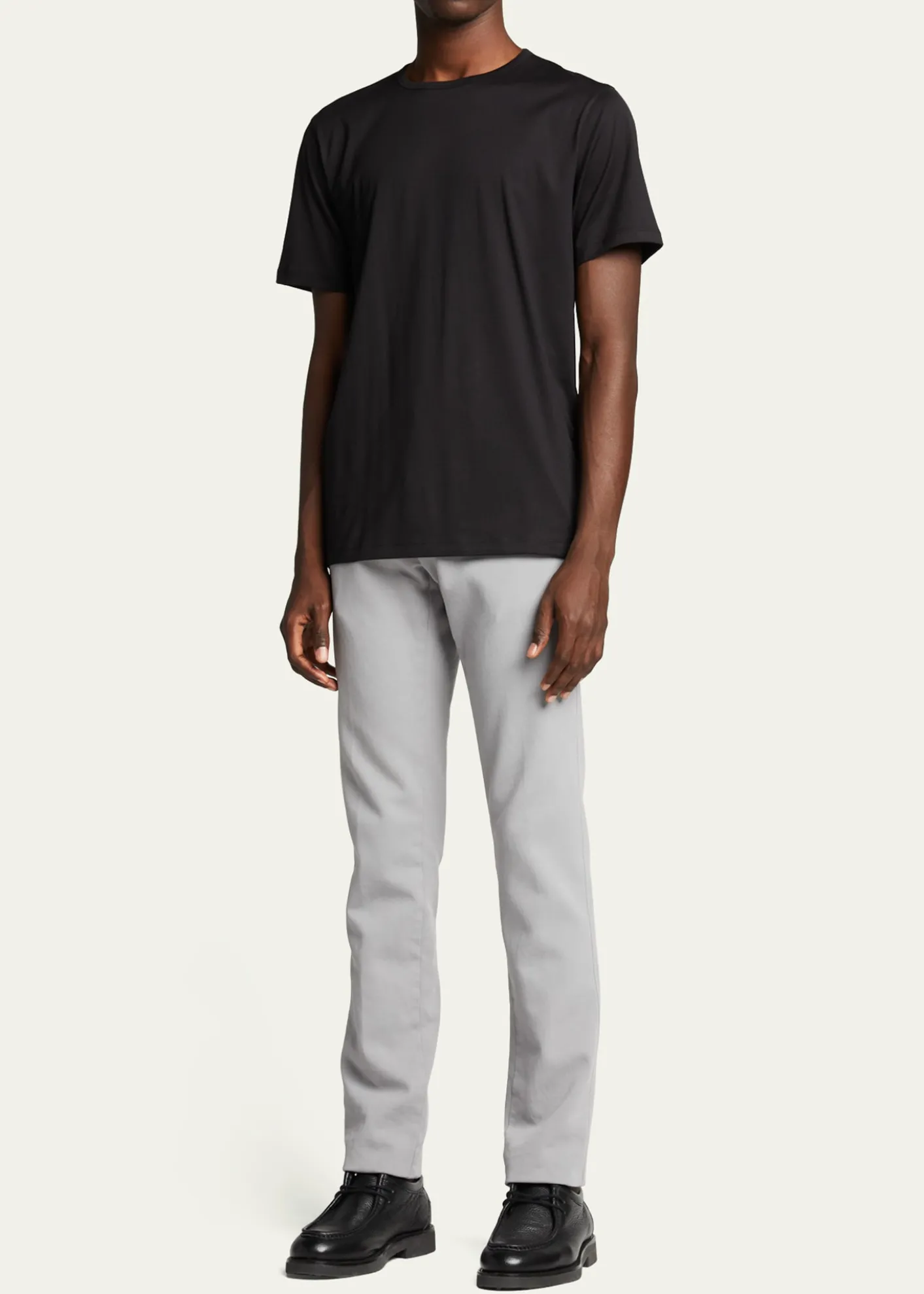 TheoryMen's Precise Luxe Cotton Short-Sleeve Tee