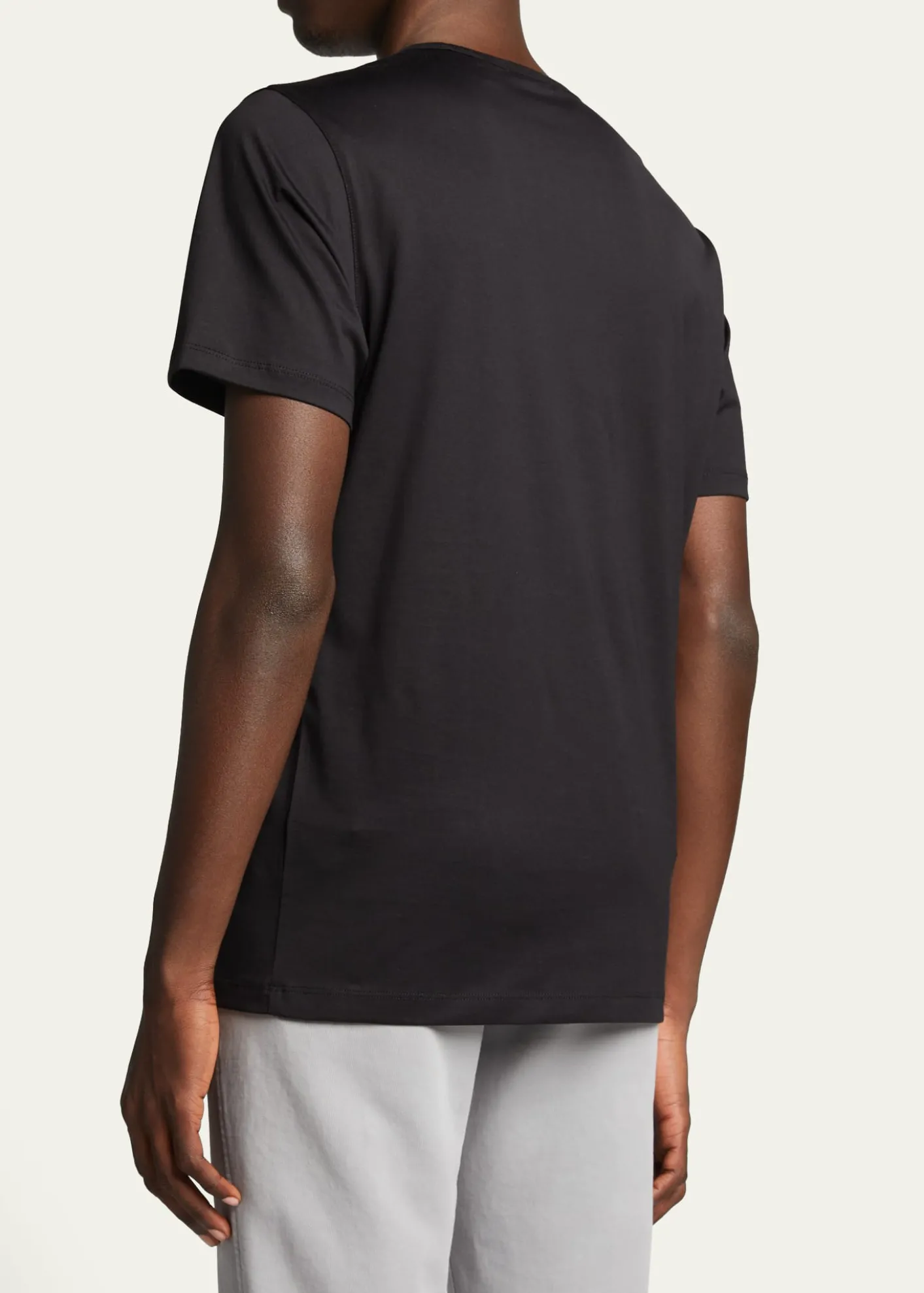 TheoryMen's Precise Luxe Cotton Short-Sleeve Tee