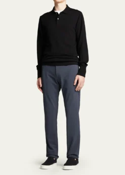 TheoryMen's Zaine Precision Ponte Slim-Straight Chino-Style Pants