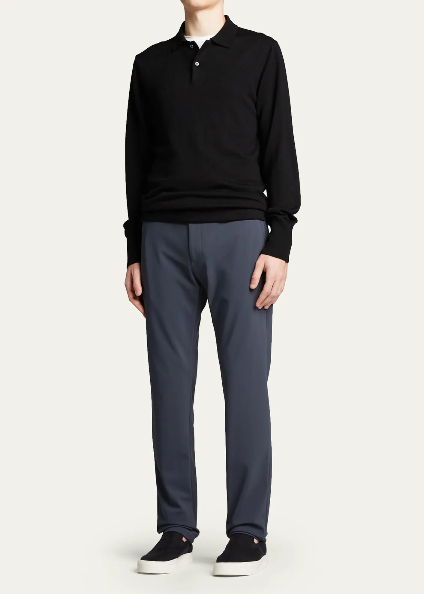 TheoryMen's Zaine Precision Ponte Slim-Straight Chino-Style Pants