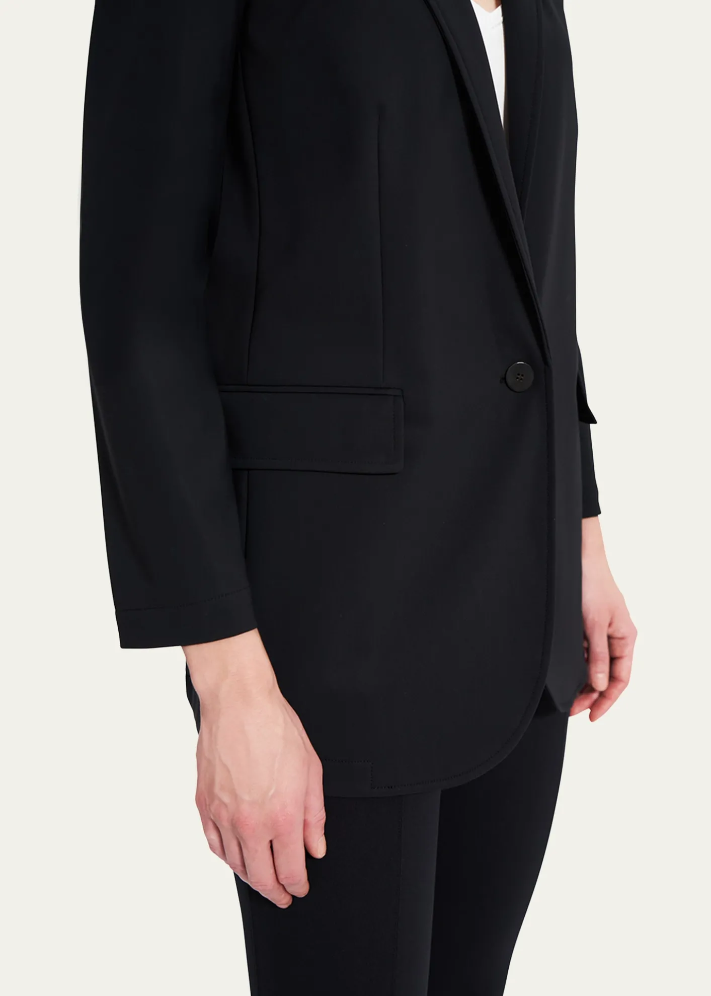 TheoryPrecision Ponte Boyfriend Blazer