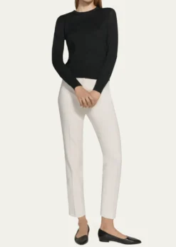 TheoryRegal Merino Wool Knit Crewneck Top