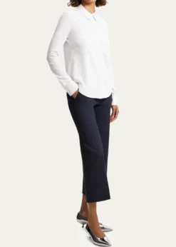 TheoryRiduro Organic Cotton Button-Down Shirt