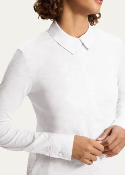 TheoryRiduro Organic Cotton Button-Down Shirt