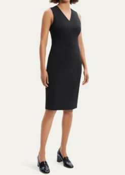 TheorySlim Midi Sheath Dress