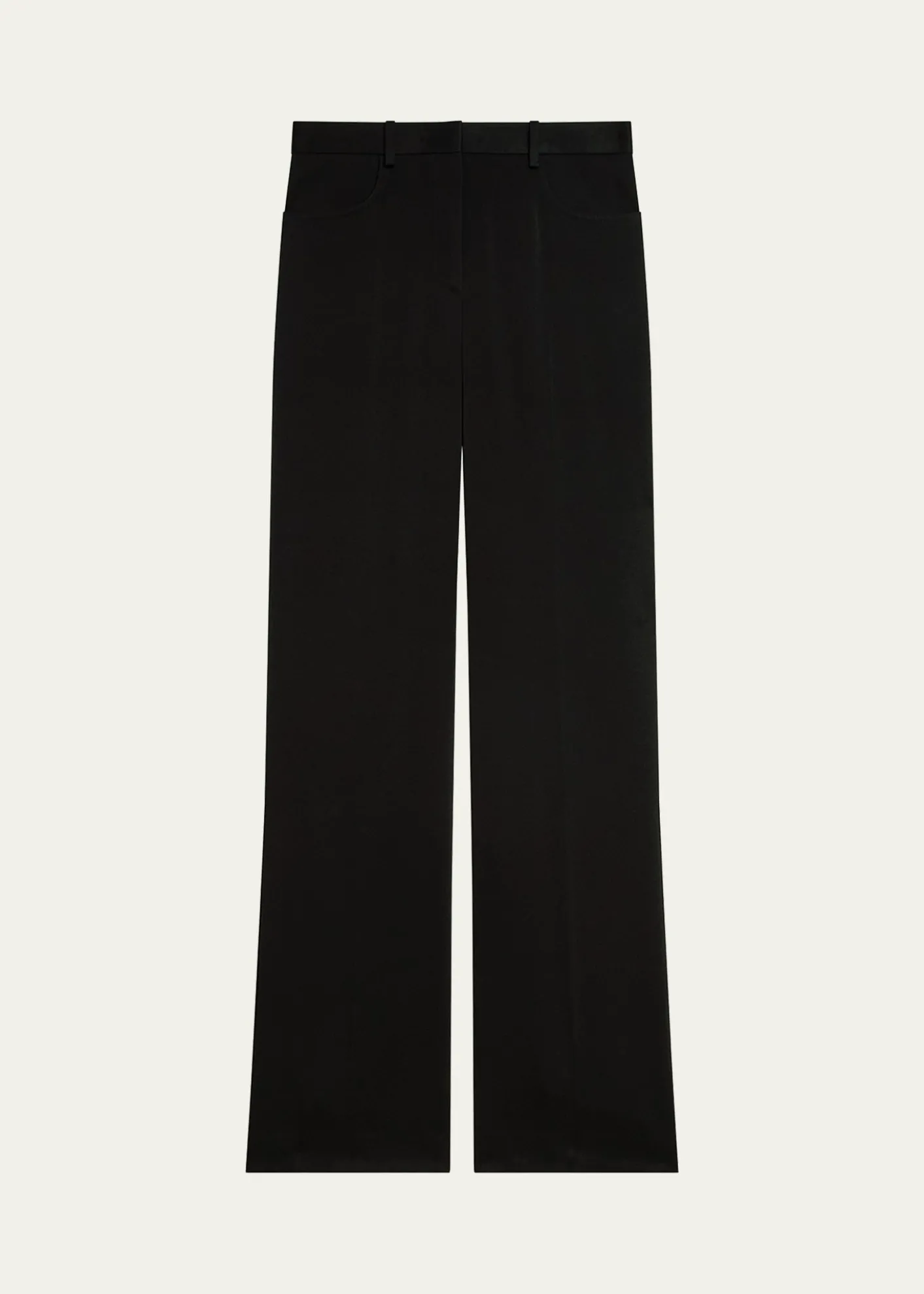 TheorySlim-Straight Satin Pants
