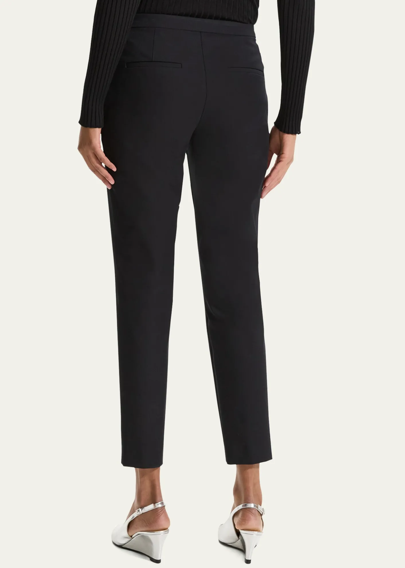 TheoryThaniel Slim Cropped Stretch Pants