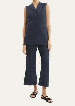 TheoryThree-Button Slash Vest