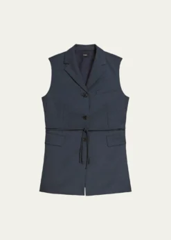 TheoryThree-Button Slash Vest