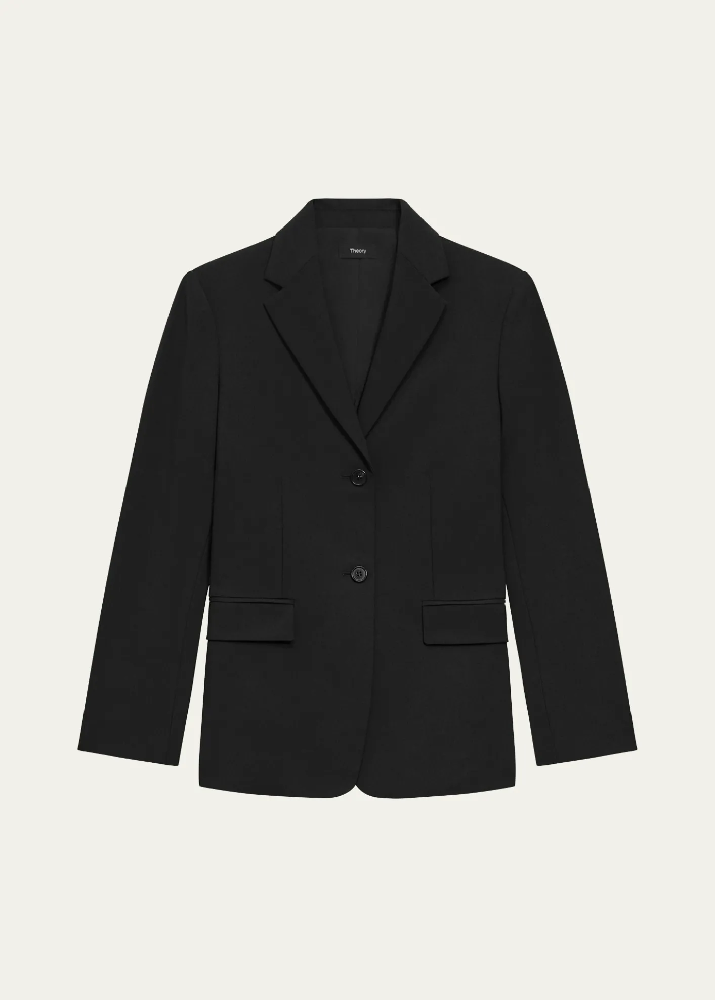 TheoryTraceable Wool Slim Single-Breasted Blazer
