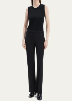 TheoryTraceable Wool Slim Straight-Leg Trousers