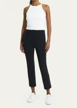 TheoryTreeca Precision Ponte Five-Pocket Cropped Pants