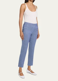 TheoryTreeca Pull-On Ankle Pants