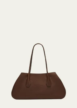 THE ROWAlger Geometric Shoulder Bag in Smooth Leather
