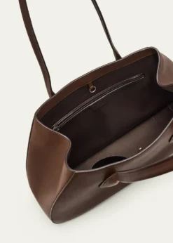THE ROWAlger Geometric Shoulder Bag in Smooth Leather