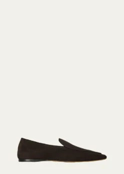 THE ROWAwar Flat Suede Loafers