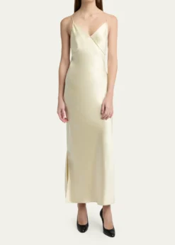 THE ROWBarika Maxi Slip Silk Dress
