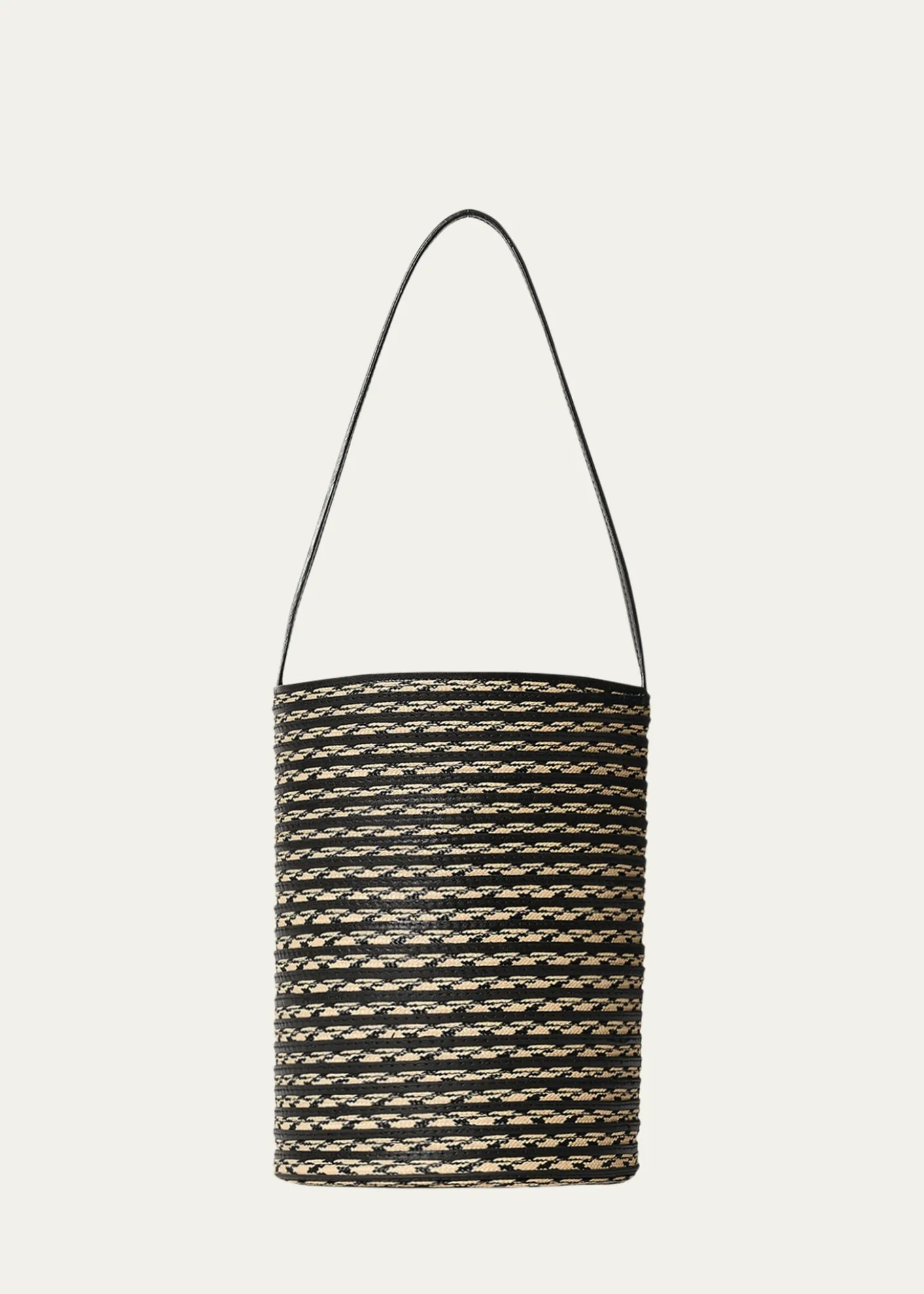THE ROWBeau Mini Striped North-South Shoulder Bag