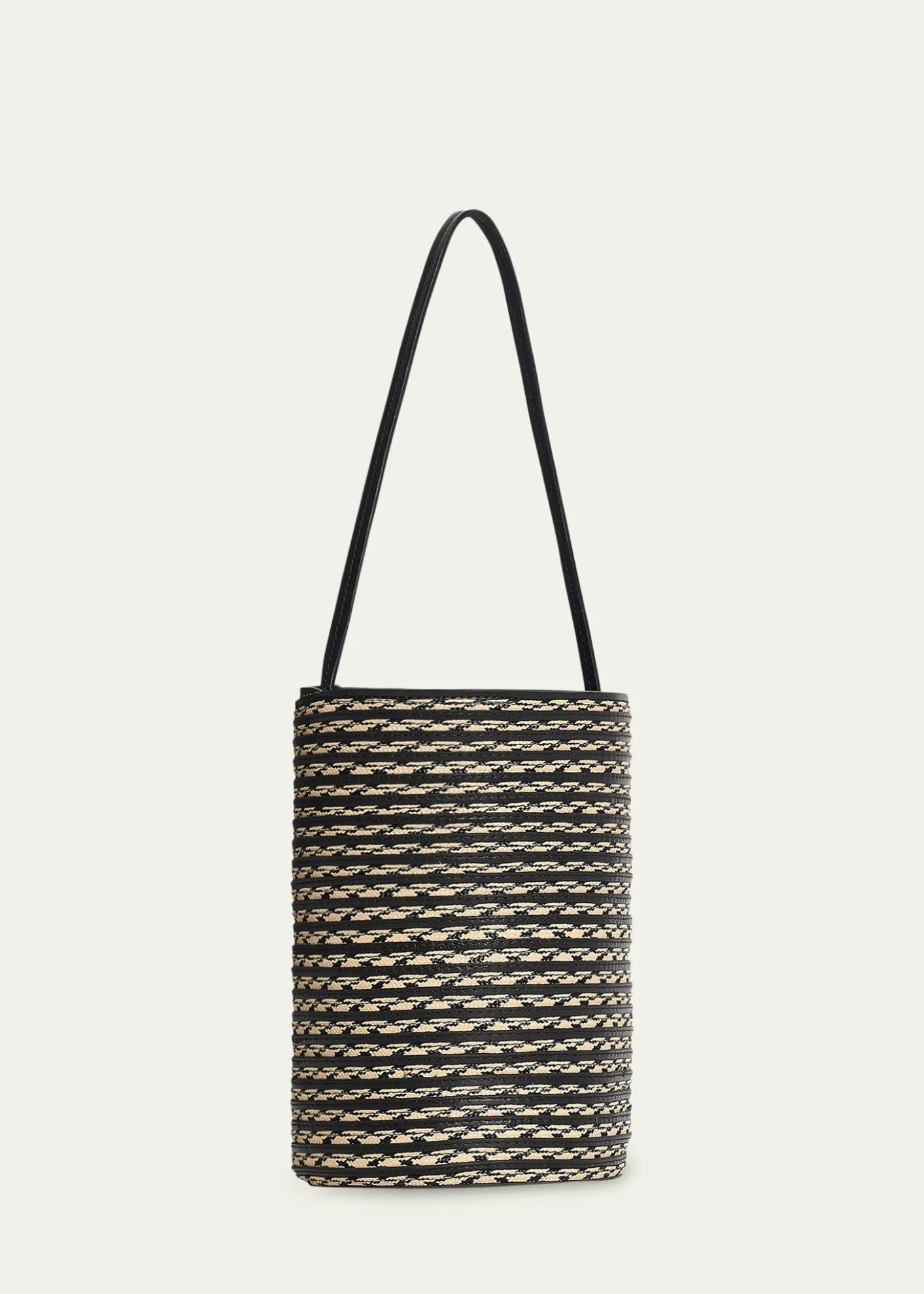THE ROWBeau Mini Striped North-South Shoulder Bag