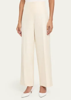 THE ROWBeta Silk Shantung Pajama Pants