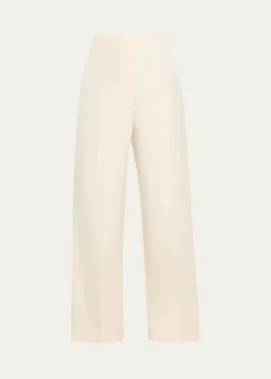THE ROWBeta Silk Shantung Pajama Pants