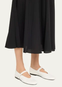 THE ROWBoheme Leather Mary Jane Ballerina Flats