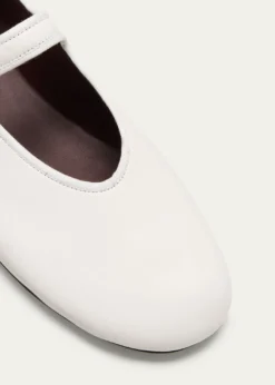 THE ROWBoheme Leather Mary Jane Ballerina Flats