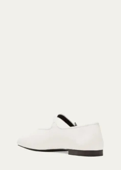 THE ROWBoheme Leather Mary Jane Ballerina Flats
