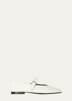 THE ROWBoheme Leather Mary Jane Ballerina Flats