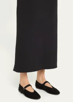 THE ROWBoheme Suede Mary Jane Ballerina Flats