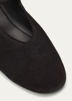 THE ROWBoheme Suede Mary Jane Ballerina Flats