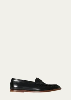 THE ROWCalfskin Leather Loafers