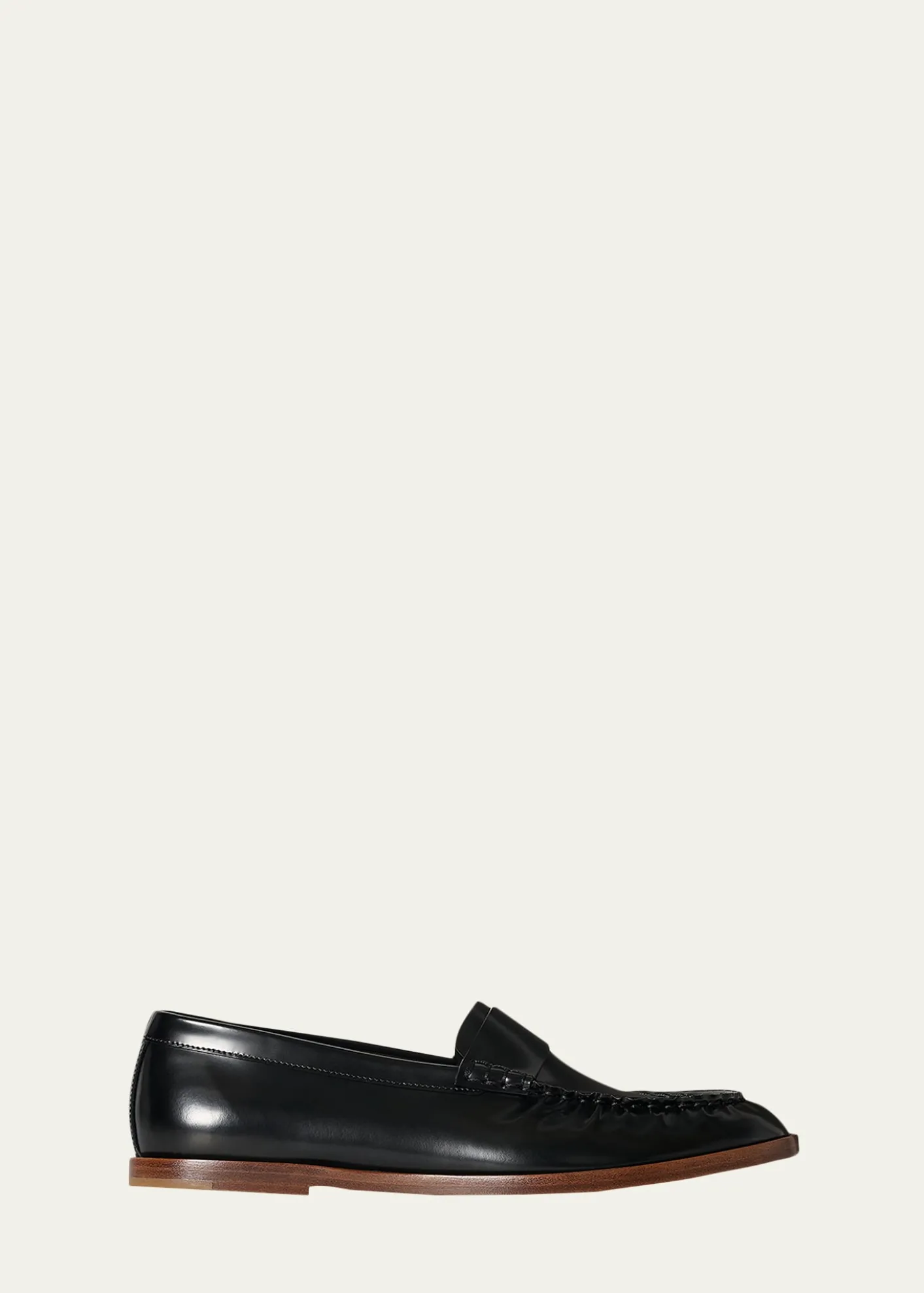 THE ROWCalfskin Leather Loafers