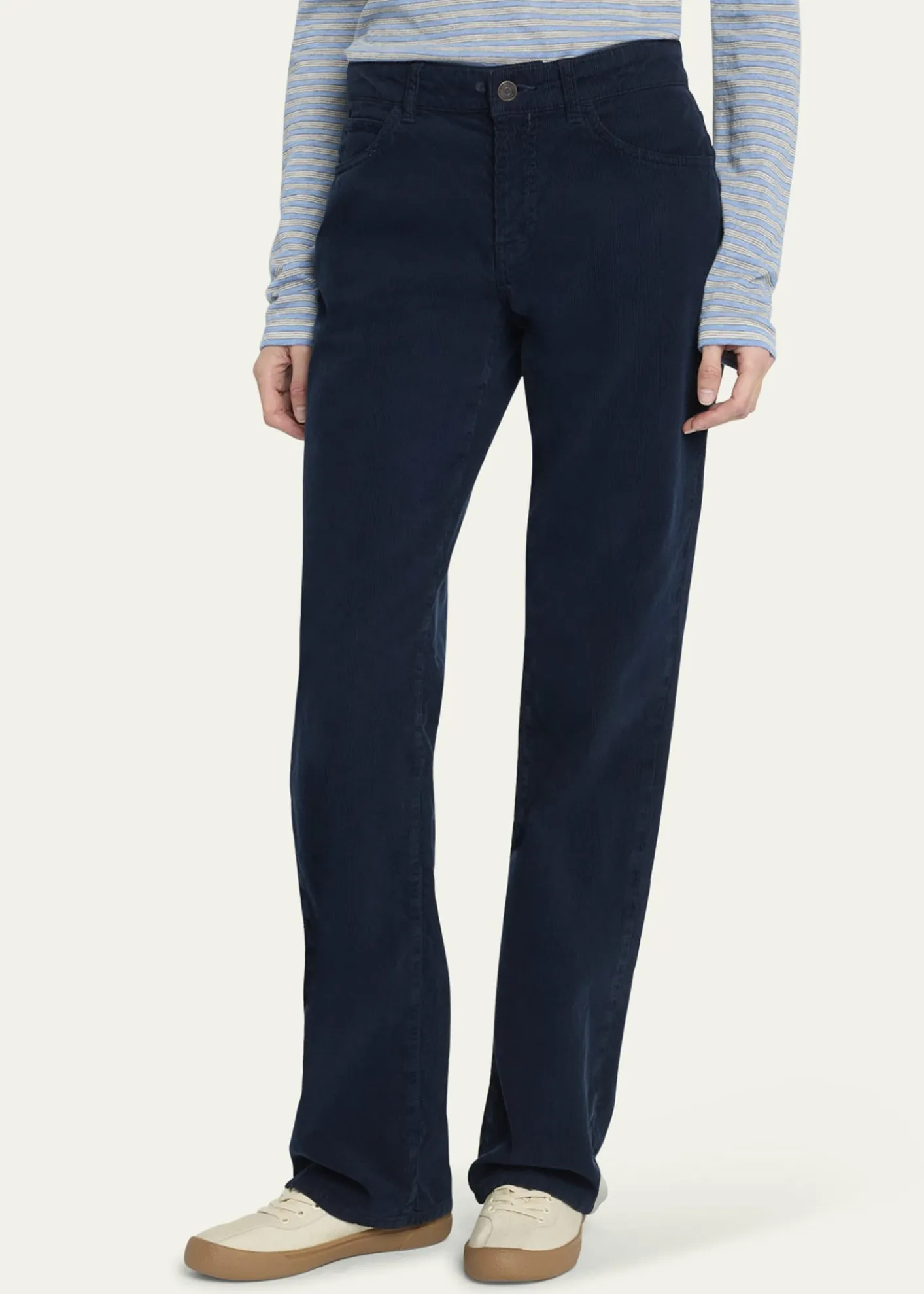 THE ROWCarlyl Corduroy Straight-Leg Pants