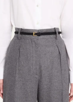 THE ROWCity Suede Skinny Belt
